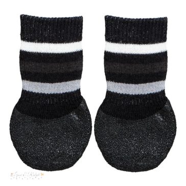 Trixie Kutyazokni csúszásmentes XS-S 2db/csomag fekete