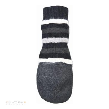 Trixie Kutyazokni csúszásmentes S-M 2db/csomag fekete