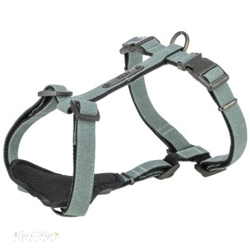   Trixie Hám CityStyle, Pamut, XS–S: 30–44 cm/10 mm, Zsálya zöld