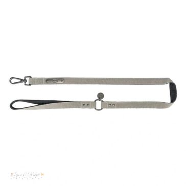   Trixie Póráz CityStyle, Pamut, M–L: 1,00 m/20 mm, Világos szürke