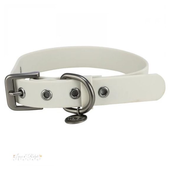 Trixie Nyakörv CityStyle PVC, L 45-52cm/25mm szürke
