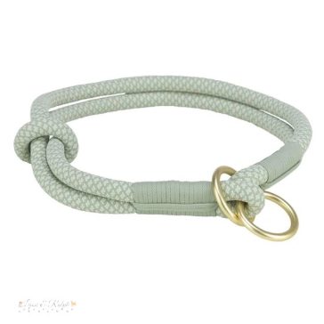 Trixie Fojtó Soft Rope S-M 40cm/10mm zsálya/zöld
