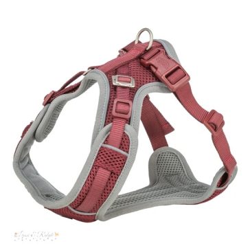 Trixie Hám Premium FlexMesh, L: 63–92 cm / 25 mm, sangria