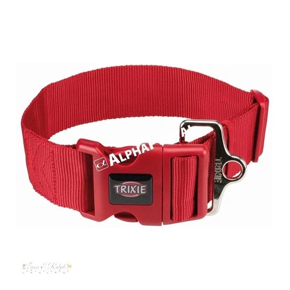 Trixie Nyakörv Új Prémium M–L 40–60cm/50mm Piros