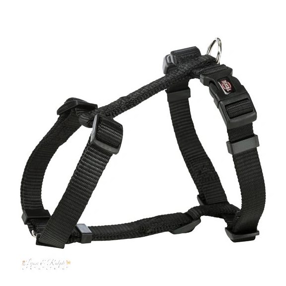 Trixie Hám Új Prémium H XL-XXL 85-130cm/38mm Fekete