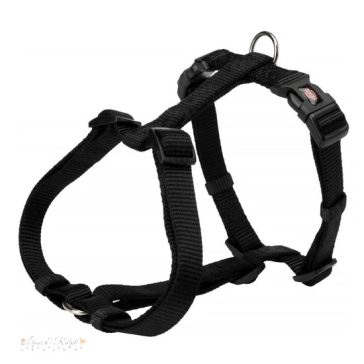 Trixie Hám Új Prémium H XL-XXL 85-130cm/38mm Fekete