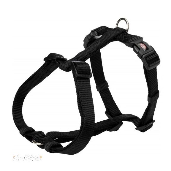 Trixie Hám Új Prémium H XL-XXL 85-130cm/38mm Fekete