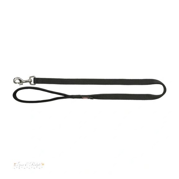 Trixie Premium póráz M-L 1,00m/20mm fekete