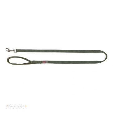 Trixie Póráz Premium M–L: 1,00m/20 mm, Oliva zöld