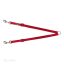 Trixie Póráz Premium Kettős vezető  XS-S: 40-70 cm/10 mm, Piros