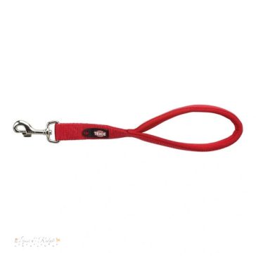 Trixie Premium rövid póráz M–XL: 37 cm/25 mm, piros