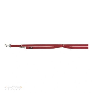   Trixie Póráz Új Prémium Hosszabítható XS 2,00m/10mm vörös