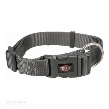 Trixie Nyakörv Új Prémium L–XL 40–65 cm/25 mm, grafit
