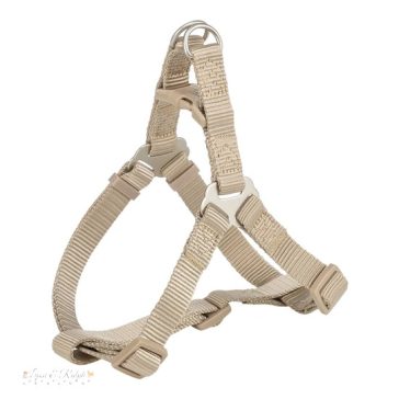 Trixie Hám Premium One Touch L: 65-80 cm/25 mm, Homok