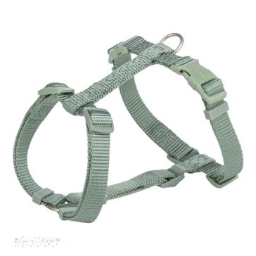 Trixie Hám-H Premium XXS-XS: 20-32cm/10 mm, Zsálya zöld