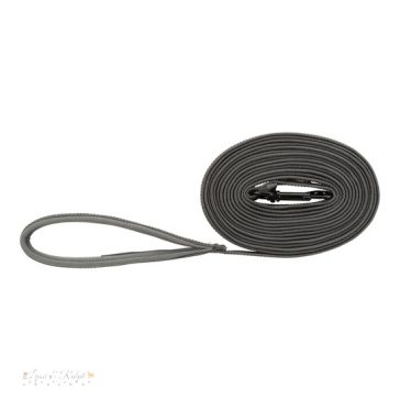   Póráz Fusion Kiképző, Gumis, M–XL: 5 m/17 mm, Grafit/Papaya