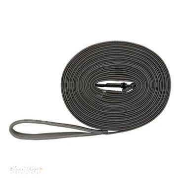   Póráz Fusion Kiképző, Gumis, M–XL: 10 m/17 mm, Grafit/Papaya