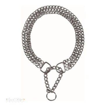 Trixie Fojtó Fém 3 Soros Kombinált 45cm/2,5mm