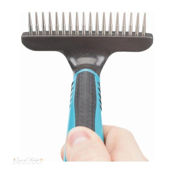 Trixie Fésű Fém Gereblye 15×10cm Hosszú Szőrre