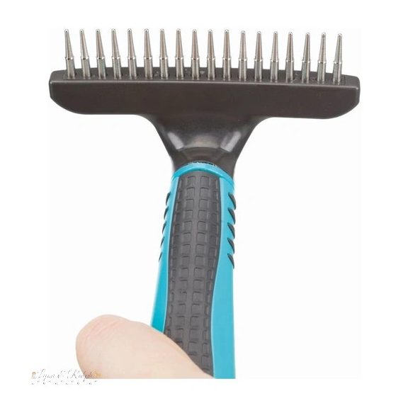 Trixie Fésü Gereblye Forgófogú 10x15cm