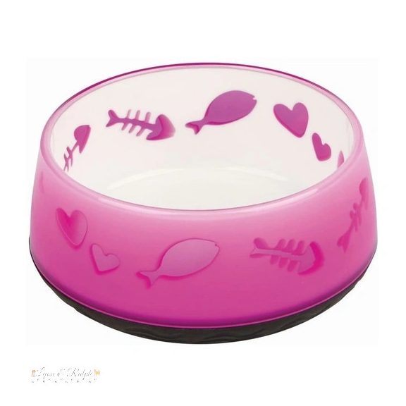 Trixie Tál műanyag Lovely Cat 0,3L/12cm