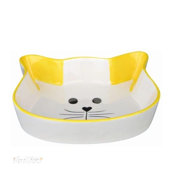 Trixie cicafej formájú kerámia tál 0,25l/12cm