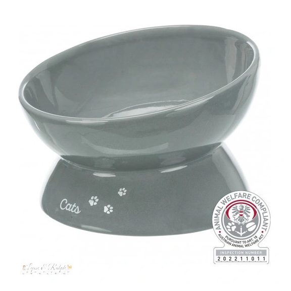 Trixie ergonómikus kerámia tál XXL 0,35L/17cm szürke