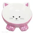 Trixie kerámia tál macskafej formájú 015l/14cm