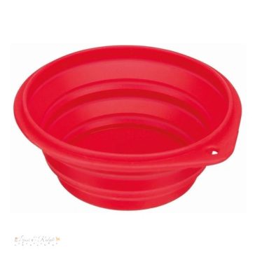 Trixie összecsukható szilikon tál utazáshoz 0,25l/11cm