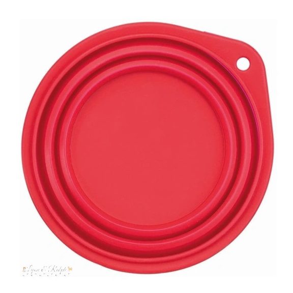 Trixie összecsukható szilikon tál utazáshoz 0,25l/11cm