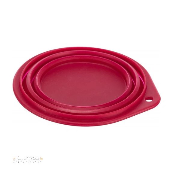 Trixie összecsukható szilikon tál utazáshoz 0,5l/14cm