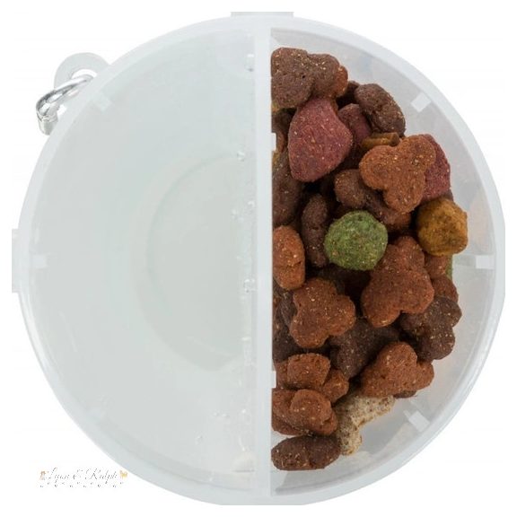Trixie műanyag utazó szett szilikon tállal 2x0,35l/11x23cm