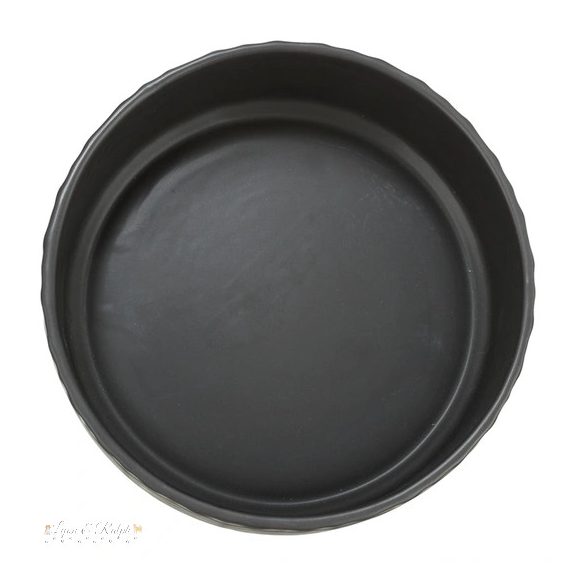 Trixie kerámia tál, 0,4 l/o 13 cm, fekete