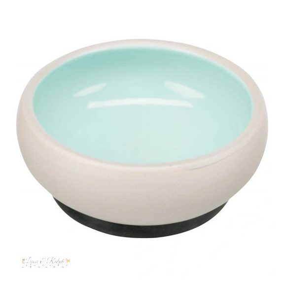 Trixie kerámia tál gumiperemmel, 0,3 l/o 11 cm