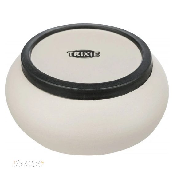 Trixie kerámia tál gumiperemmel, 0,6 l/o 14 cm