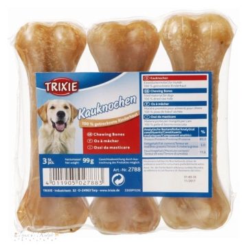 Trixie Jutalomfalat Préselt Csont 33g/11cm 3db/Csomag