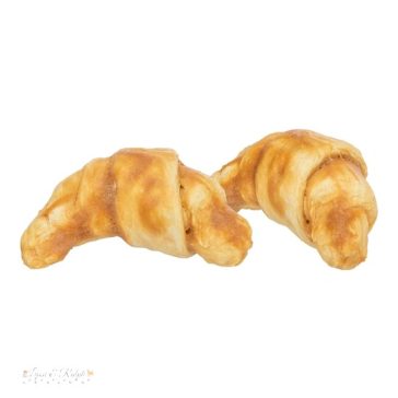   Trixie Jutalomfalat Denta Fun Croissant, kollagén és csirke, 8cm, 2db, 80g