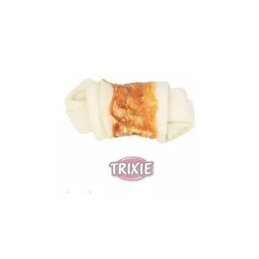   Trixie Jutalomfalat Denta Fun Csomós Csont Csirkés 2db/Csomag 11cm/70g