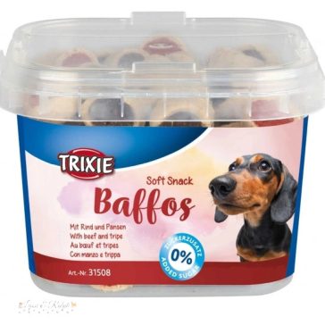 Trixie Jutalomfalat Soft Snack Baffos Vödrös 140g