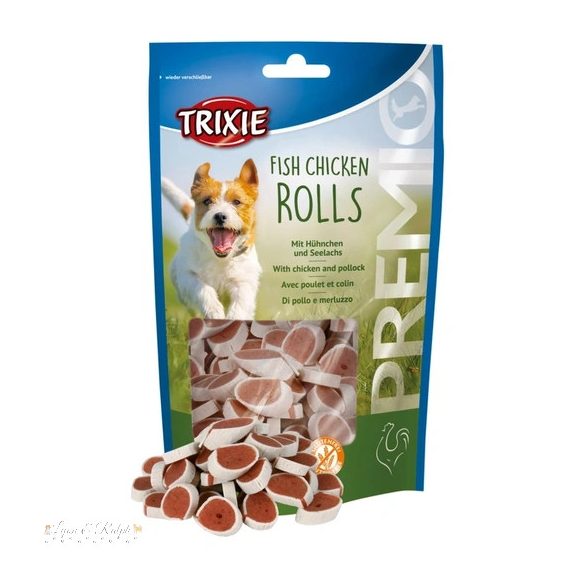 Trixie Jutalomfalat Premio Rolls Light Csirkés 75g