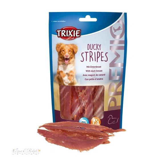 Trixie Jutalomfalat Premio Ducky Stripes 100g