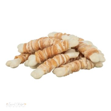   Trixie Jutalomfalat Marbled Chickies Snack Csontok Csirkével és Tőkehallal, 100g
