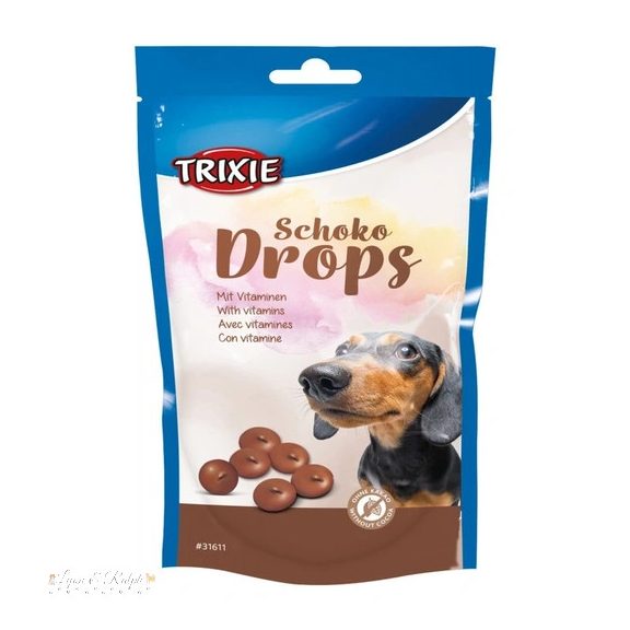Trixie Jutalomfalat Csokoládé Drops 75g