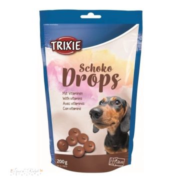 Trixie Jutalomfalat Csokoládé Drops 200g