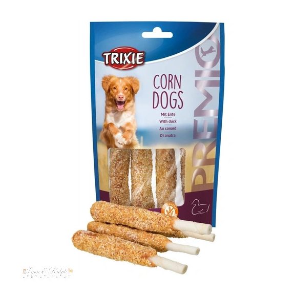 Trixie Jutalomfalat Premio Kacsa Nyersbőrrel 4db/100g