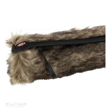  Trixie Játék Dummy Plüss/Poliészter o 6 × 20 cm Nyúlszőr hatású, Fekete