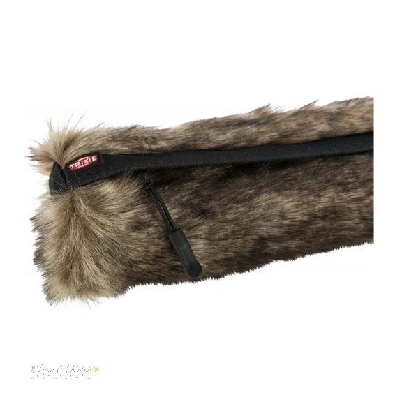 Trixie Játék Dummy Plüss/Poliészter o 6 × 20 cm Nyúlszőr hatású, Fekete