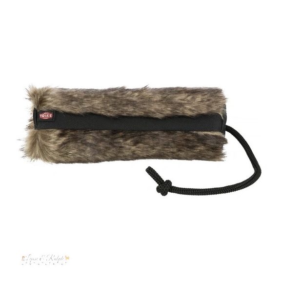 Trixie Játék Dummy Plüss/Poliészter o 6 × 20 cm Nyúlszőr hatású, Fekete