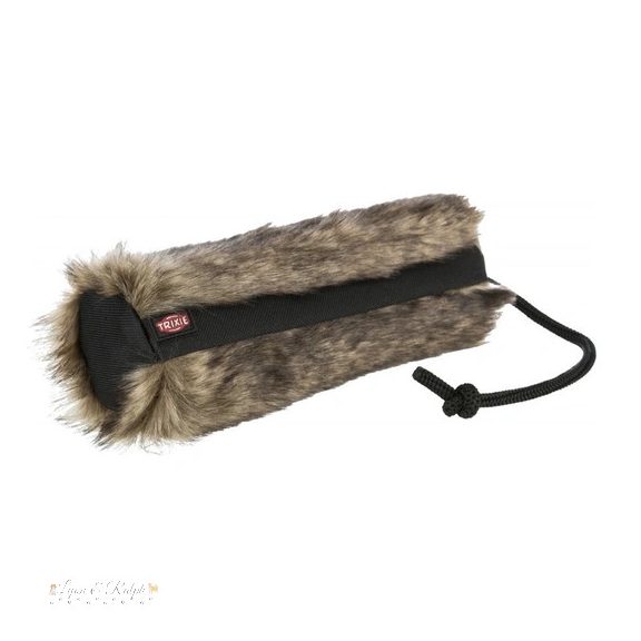 Trixie Játék Dummy Plüss/Poliészter o 6 × 20 cm Nyúlszőr hatású, Fekete