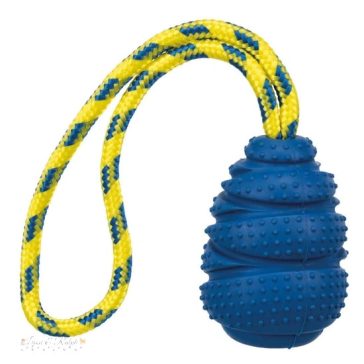 Trixie Játék Sporting Tömör Gumi Harang Kötéllel 9cm